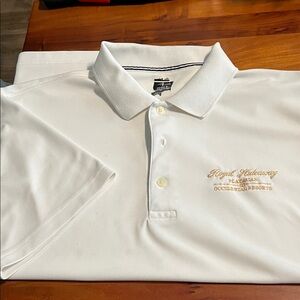 White Polo Shirt From Royal Hideaway Mexico Sz XL